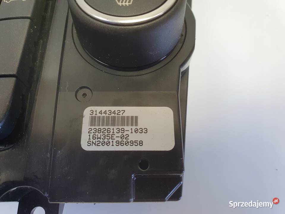 PANEL KLIMATYZACJI Volvo S60 II V60 I Nawiewu Chełm sprzedam