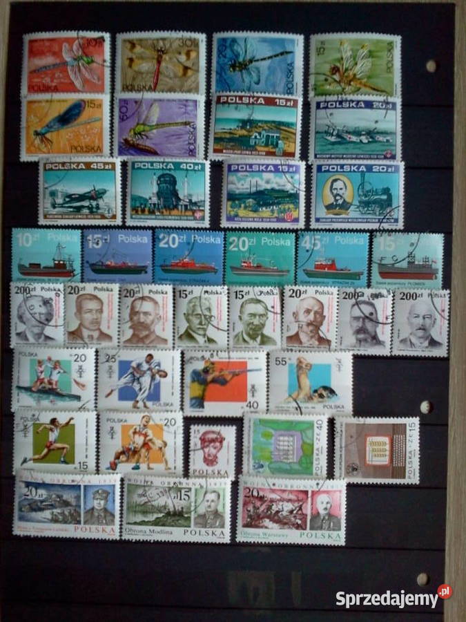 Polskie Znaczki Pocztowe z 1988r Skierniewice