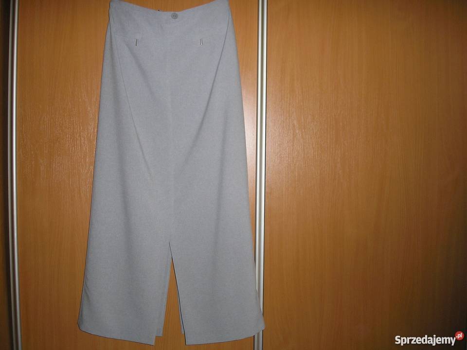 popielata maxi spódnica 38 pomorskie sprzedam