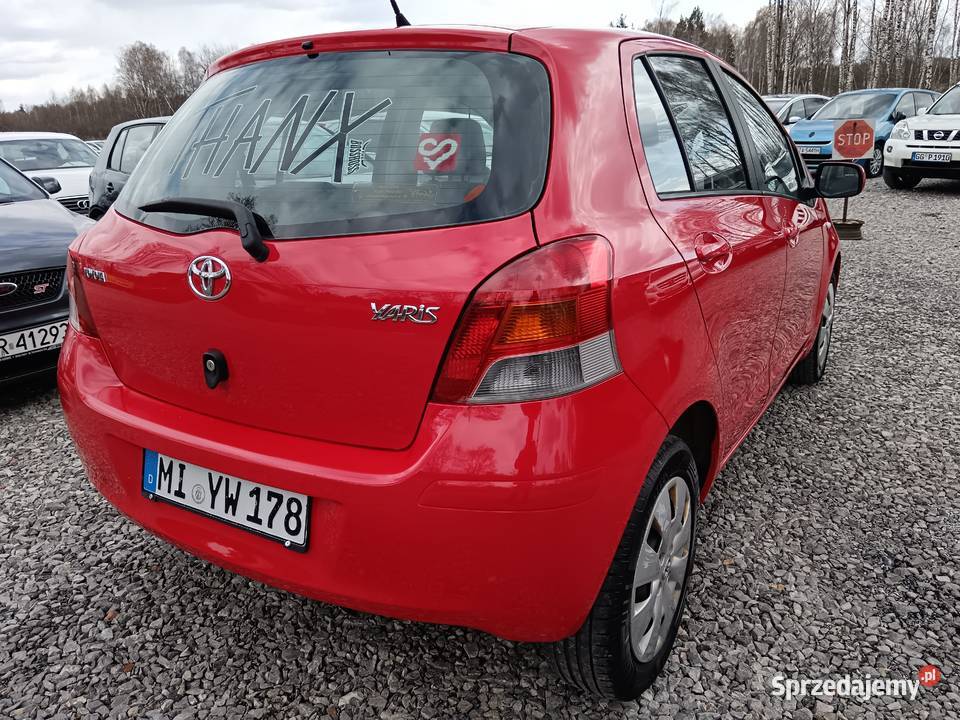 Toyota yaris z Niemiec serwisowana nowe Tarnów