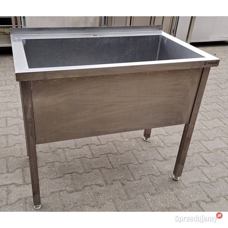 Basen 1 komorowy Głęboki 40h STALGAST 1006085 Biznes i Przemysł sprzedam