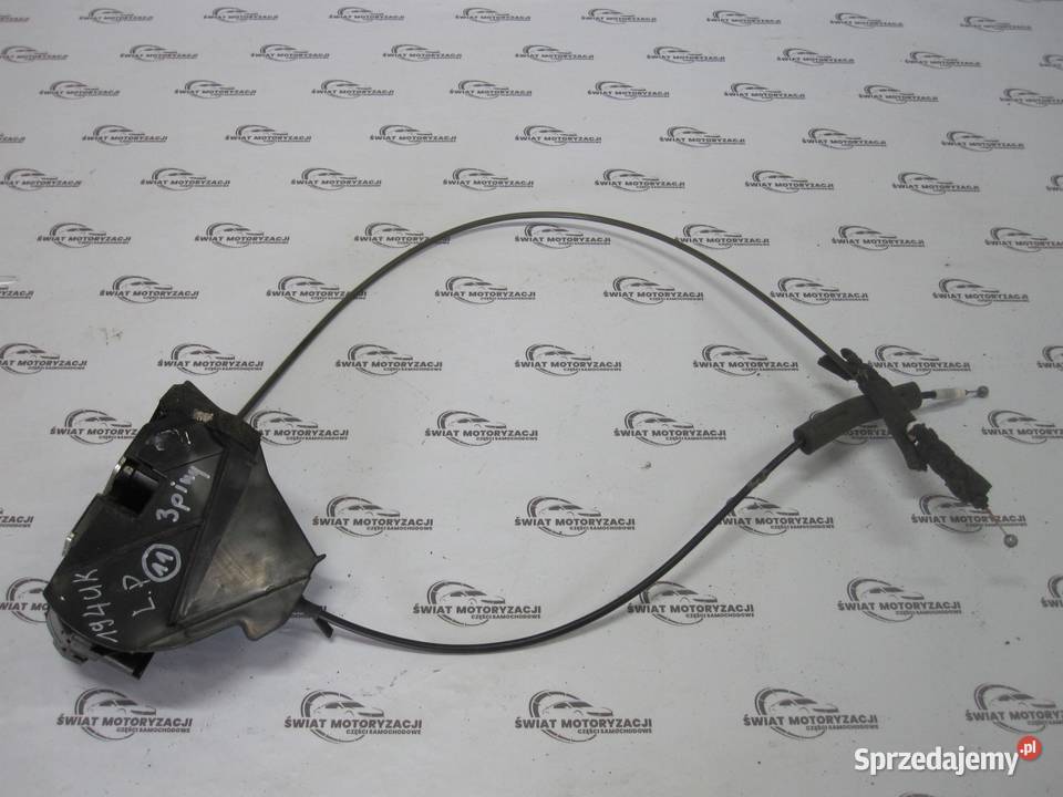 NISSAN JUKE 11r zamek drzwi lewy przód 3 PIN Części samochodowe