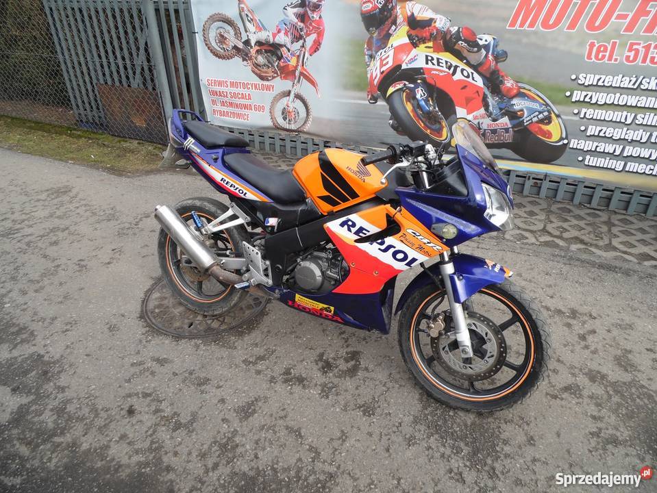 Honda cbr 125 Repsol 2006 Zarejestrowana cbf ybr Rok produkcji 2006 Rybarzowice