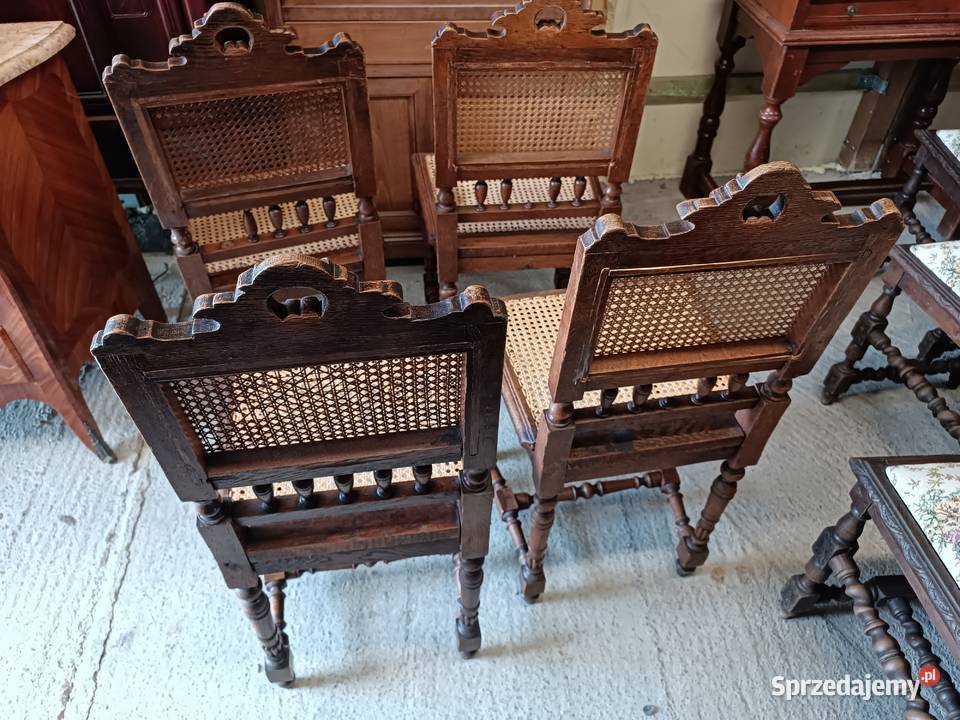 Krzesła krzesło eklektyczne 4 Meble Budzyń