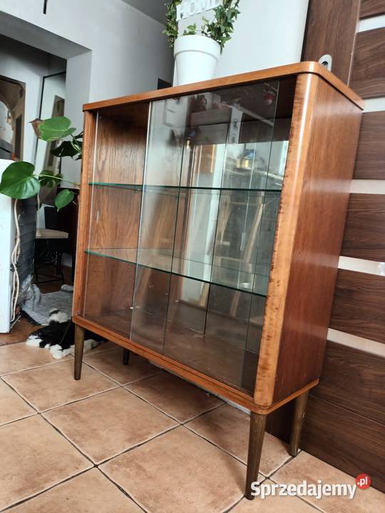 Witryna komoda regał Prl retro Gdańsk sprzedam