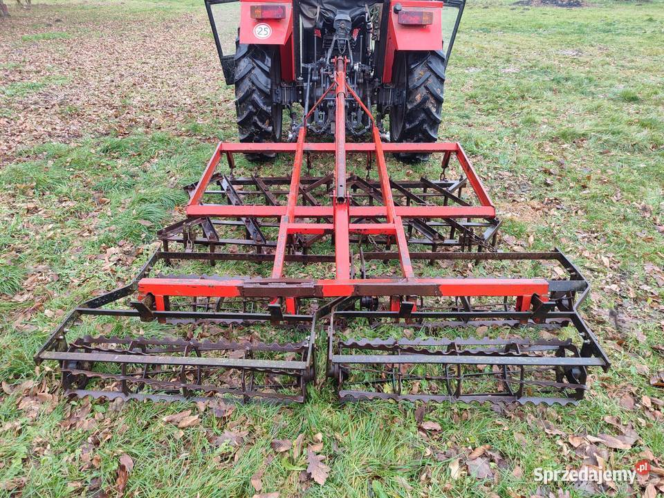 Agregat uprawowy 22m ciężka brona podwójne wałki Łopiennik Dolny sprzedam