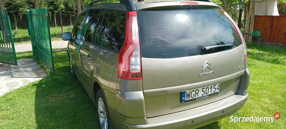 Citroen C4 Grand Picasso 16 HDI 7 osobowe światła LED Warka sprzedam