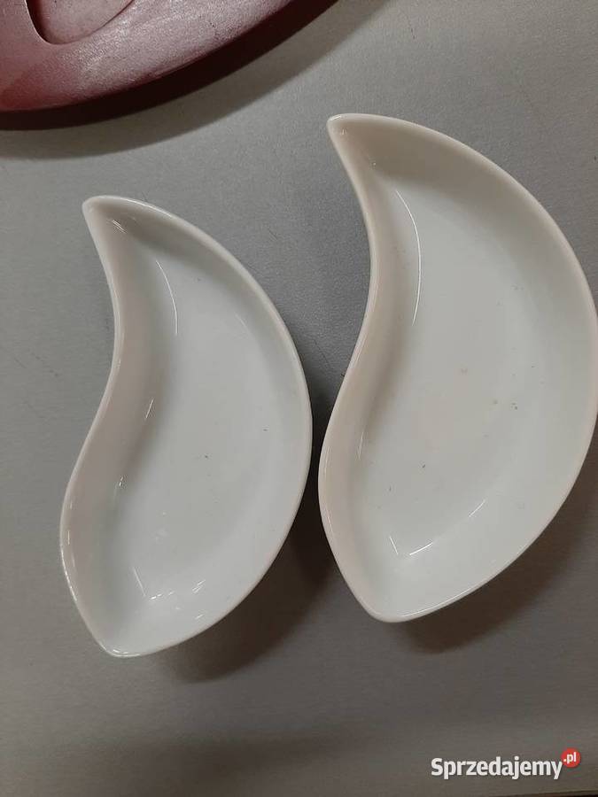 Zestaw miseczek na dipyketchup itp biały Stronie Śląskie