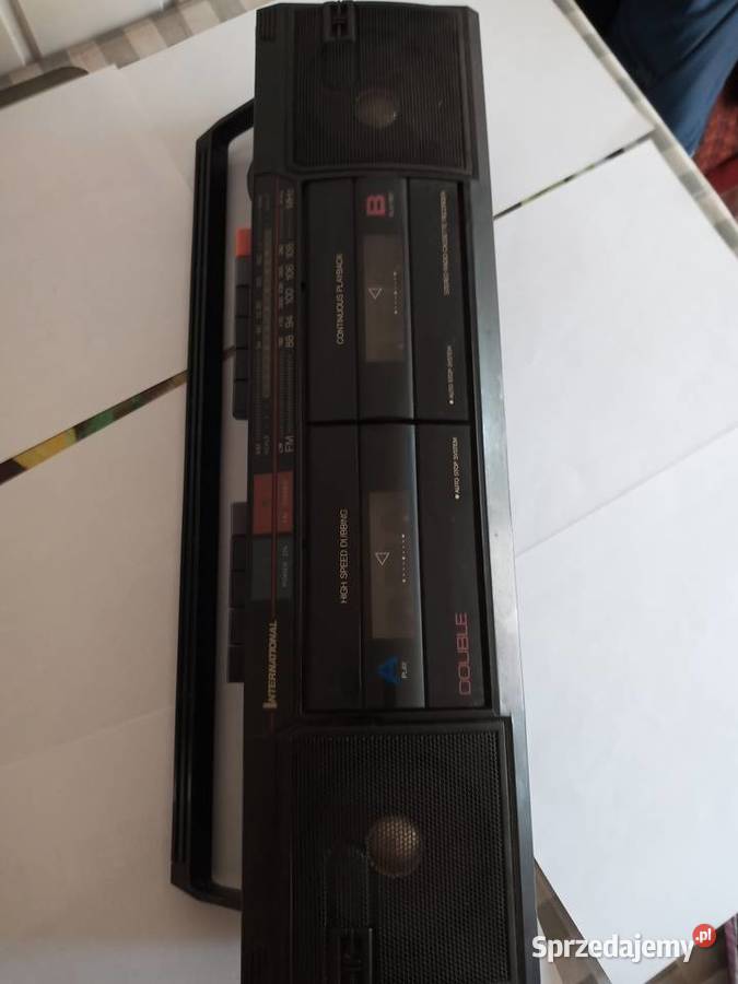 Radiomagnetofon ALC INTERNATIONAL Pozostałe zachodniopomorskie Szczecinek