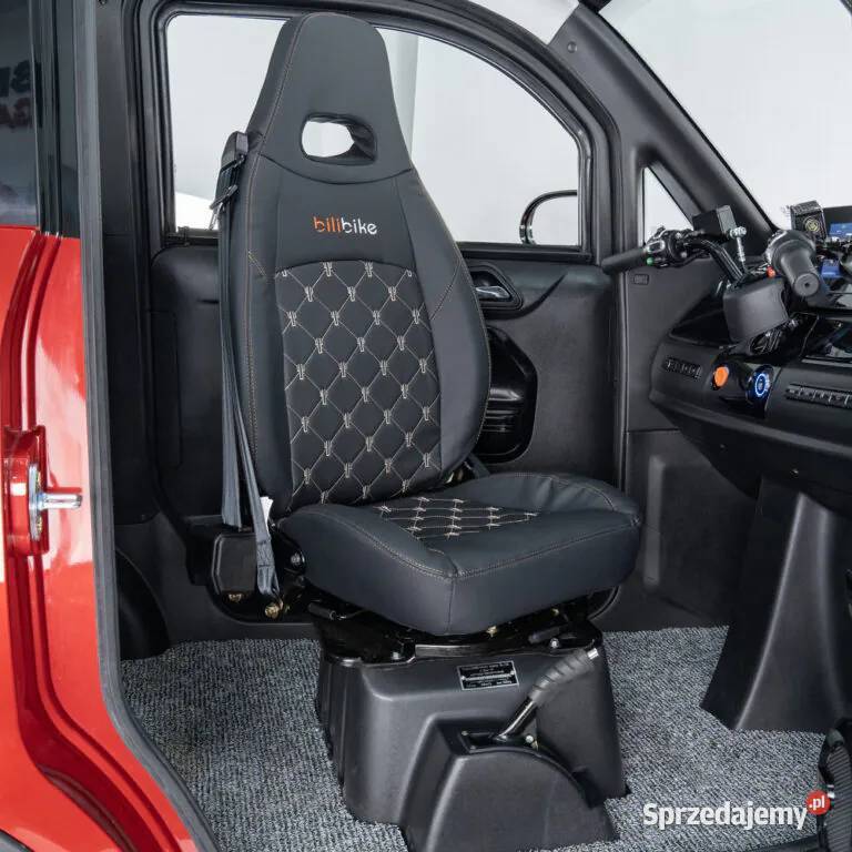 Elektryczny skuter bez prawa jazdy czerwonyMICRO Bili Bike