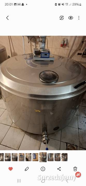 Zbiorniki na mleko 500l I 800l odzysk ciepła Strzyżewice