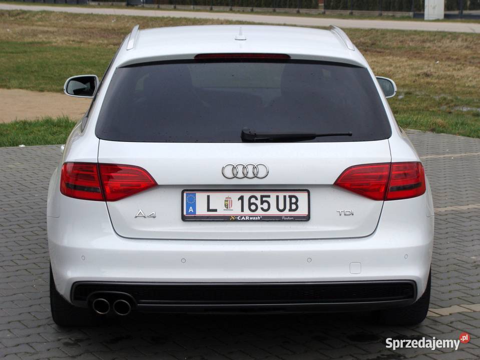 Audi a4 B8 20 TDI 143 manual 2x sline skora s Radom