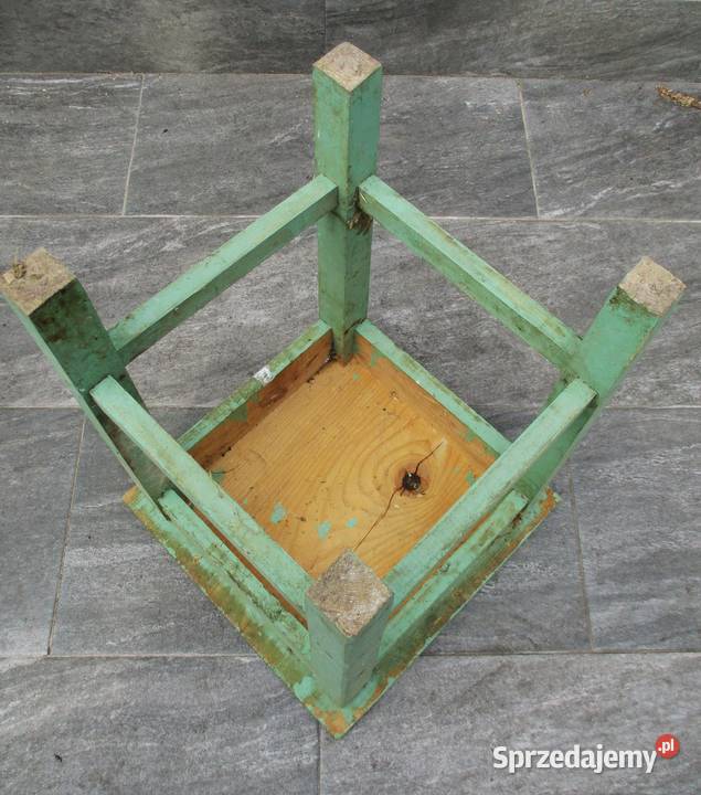 Stary Wiejski Stołek Zydel mazowieckie Nieporęt sprzedam