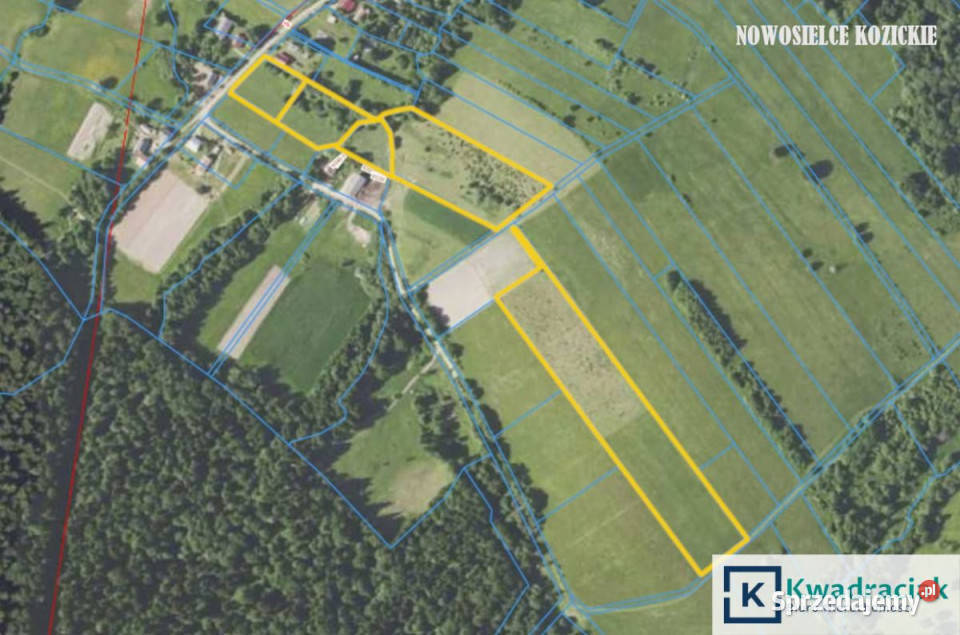 Grunt Nowosielce Kozickie 53765m2 rolna Sprzedaż