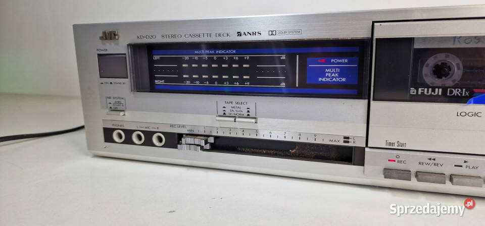 JVC KD D20 KDD20 magnetofon cassette deck wielkopolskie Międzychód