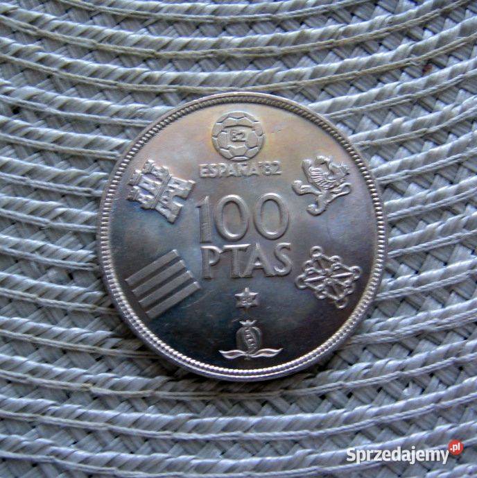Hiszpania 100 Pesos 1980r Mundial Hiszpania Kalisz