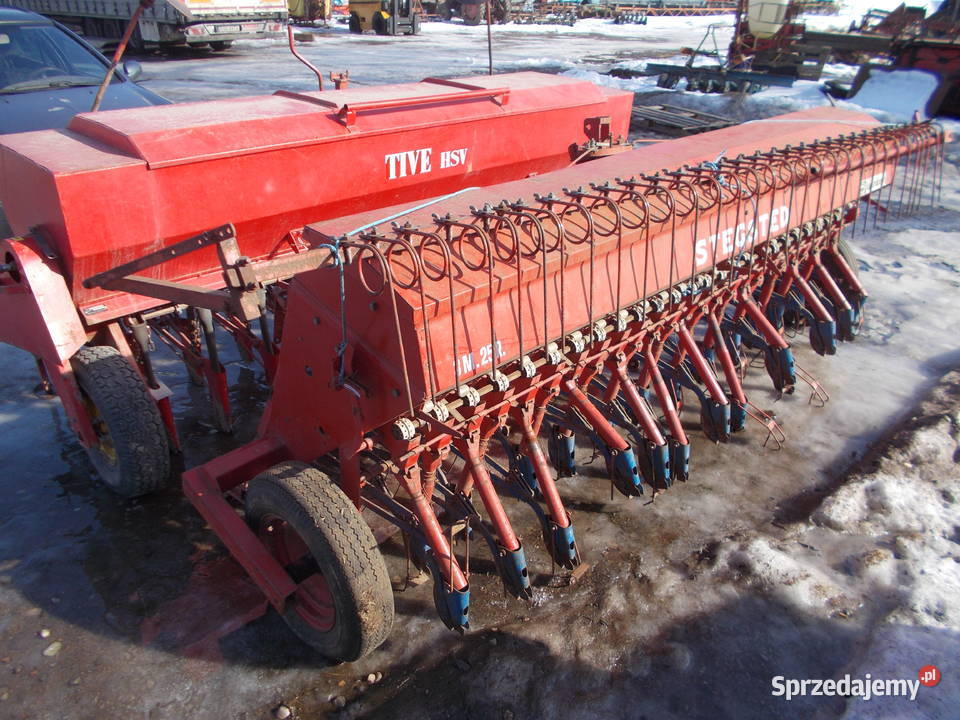 siewnik zbożowy 3 metry stegsted overum nieuszkodzony