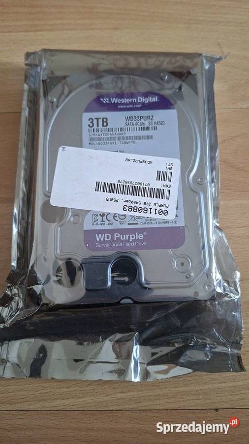 Dysk 3TB 35 SATA HDD 256MB Cache 5400obr WD Kraków