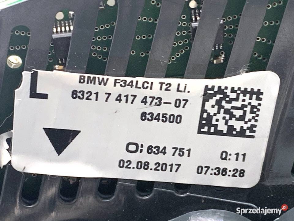 LAMPA TYŁ LEWA WEWNĘTRZNA BMW F34 7417473 podkarpackie