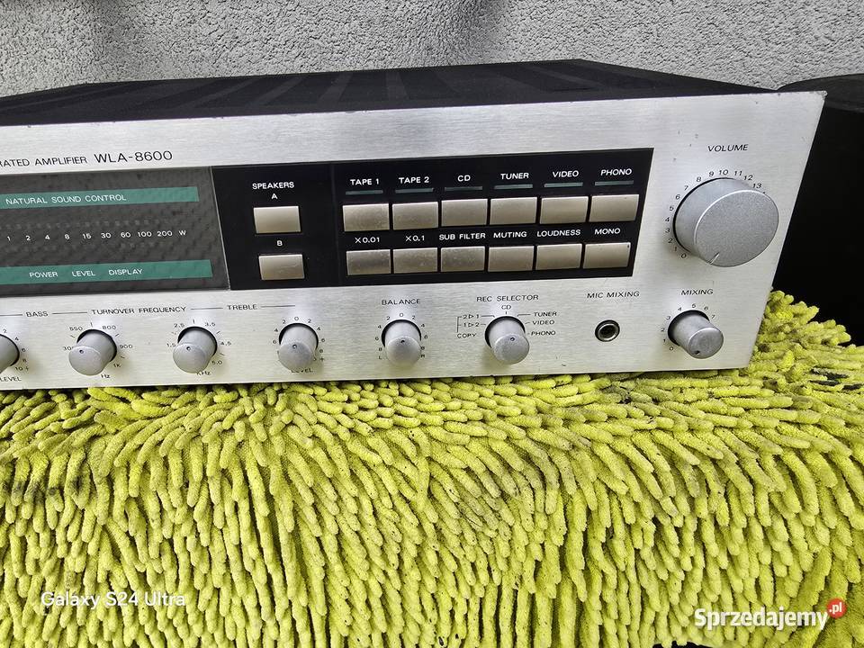 mocny wzmacniacz renkforce wla 8600 mocne stereo śląskie Chełm Śląski