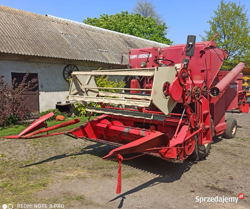 Kombajn zbożowy Sampo 360 lubelskie Paprotnia