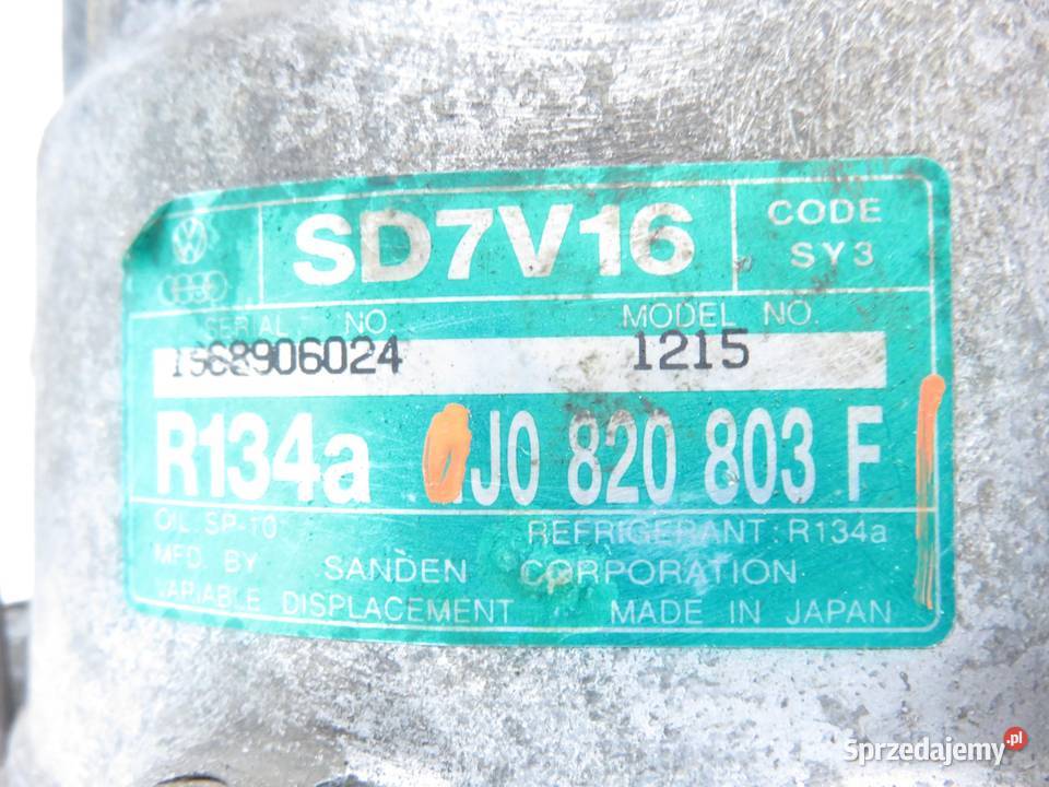 KOMPRESOR KLIMATYZACJI LEON TOLEDO II 19 TDI