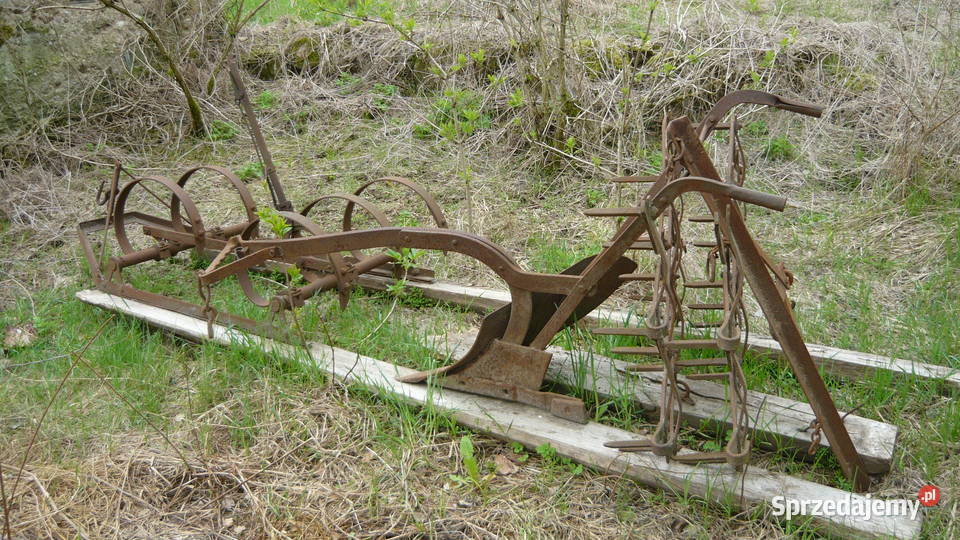 Pług konny brony kultywator konne stary do Sokółka