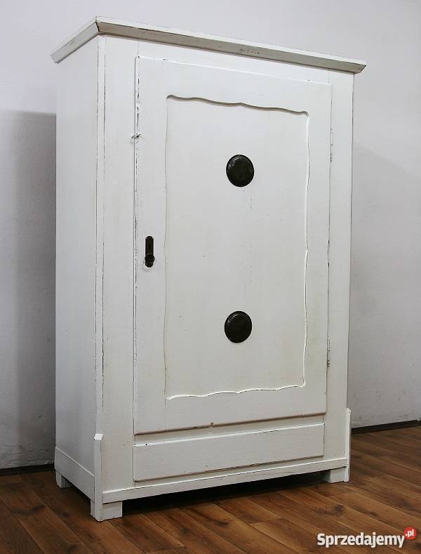 Szafa Ludowa Bielona VINTAGE AntykiMarki Marki