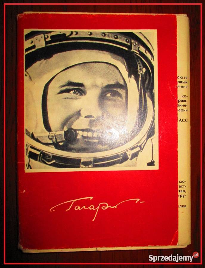 Komplet kart pocztowych Jurij GagarinZSRRkosmos Kultura i Rozrywka Łódź sprzedam