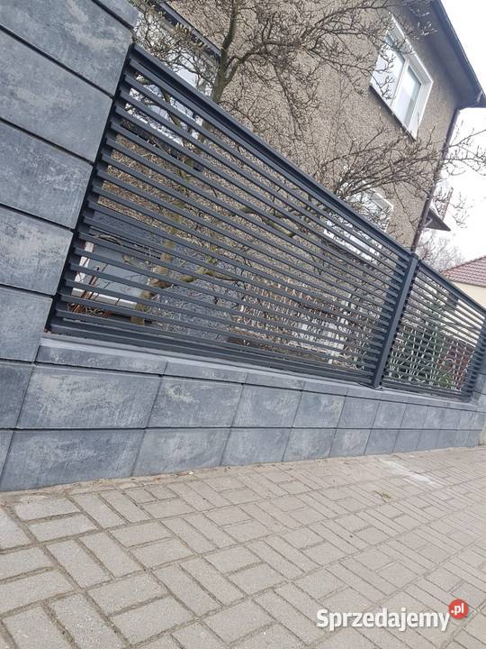 Przęsło h 170 GOLD 23 ogrodzenie bramy przęsła ocynk Kalisz