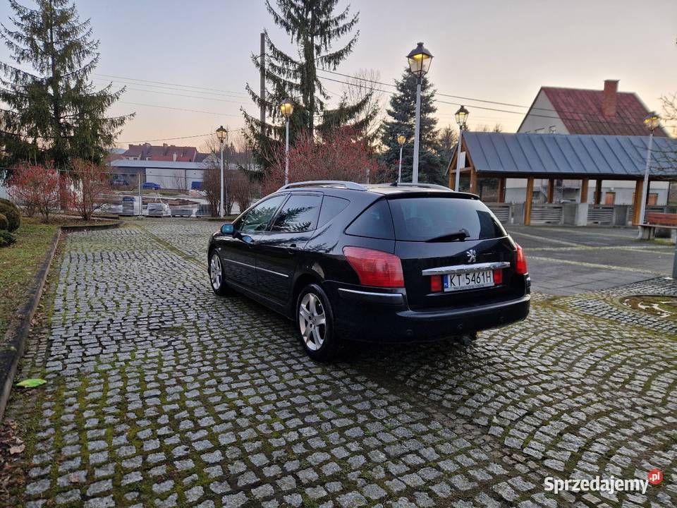 Peugeot 407 SW 30 V6 211 LPG Skóra Automat Ryglice