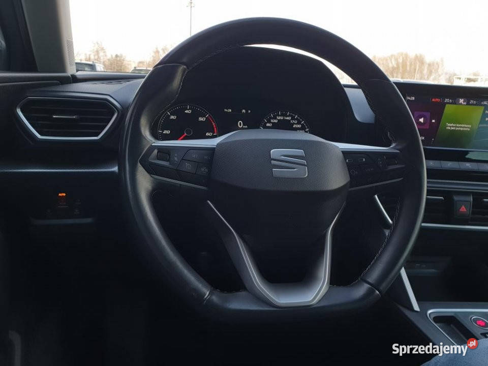 SEAT Leon 2021r Salon Fvat 23 Bezwypadkowy nieuszkodzony podkarpackie