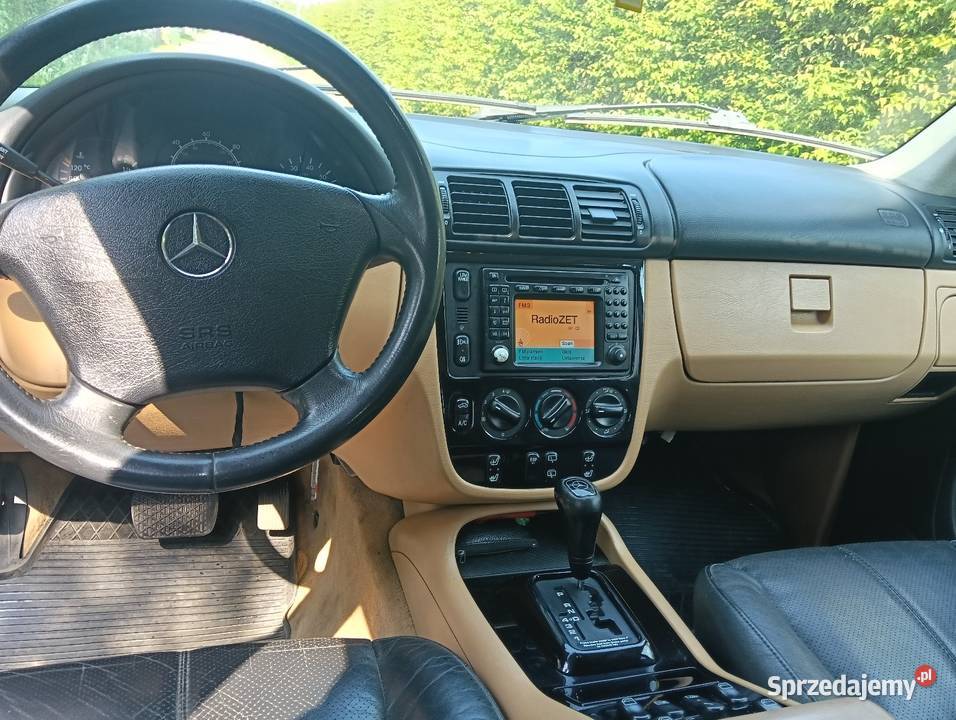 Mercedes ML 32 V6 Gaz BEZWYPADKOWY 3200cm3 pomorskie Słupsk