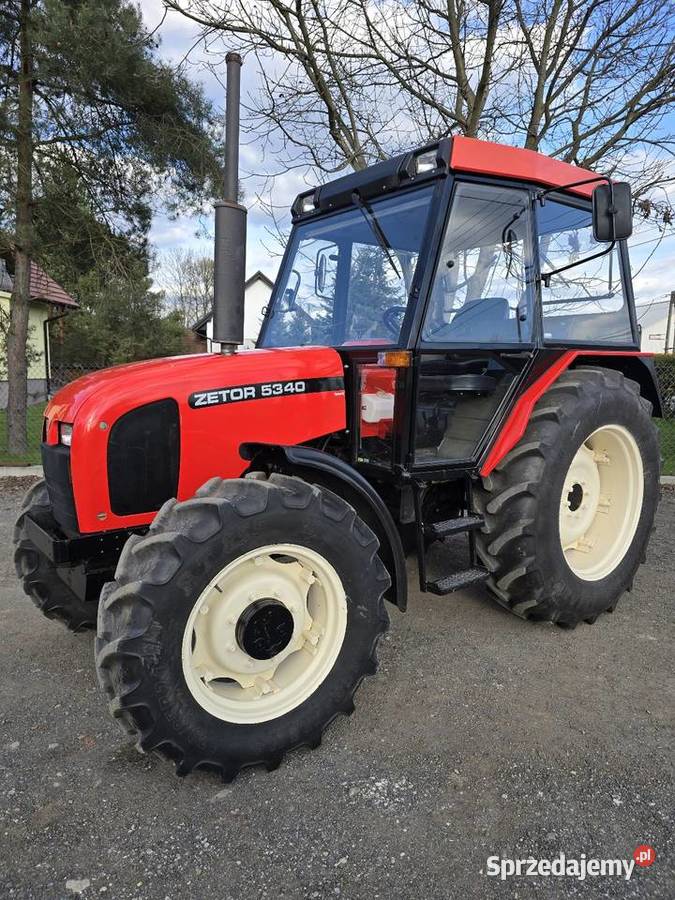 Zetor 5340 rewers Napęd 4x4 Łapczyca