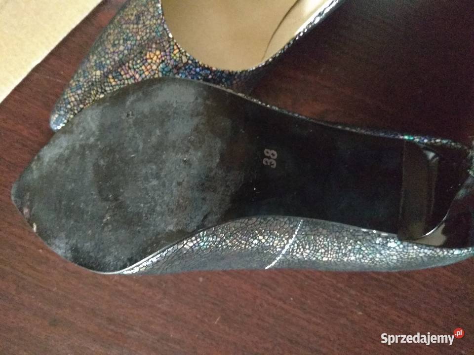 Skórzane buty 38 Stalowa Wola sprzedam