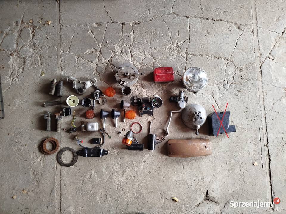 Jawa TS 350 CZ 350 CZĘŚCI Gaźnik Lampa Regulator Laski
