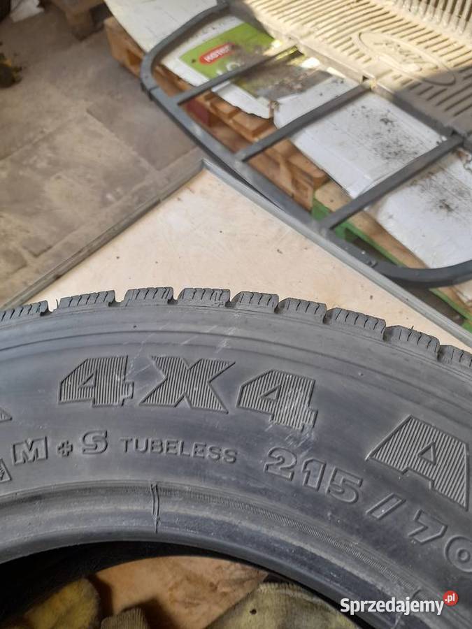 Opony 21570 R 16 4x4 sprzedam