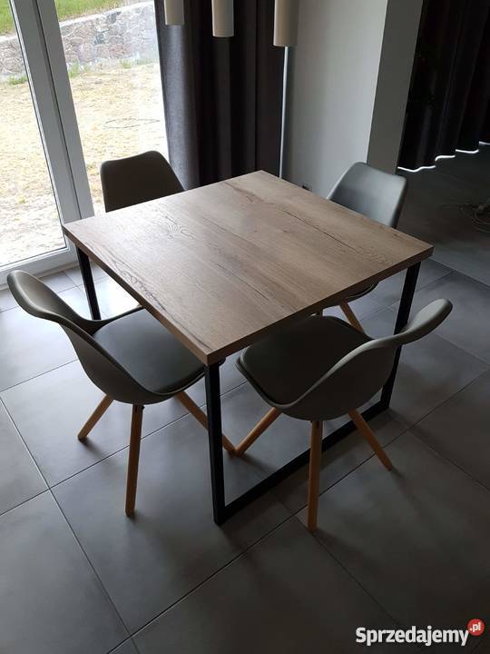 Stol i industrialny egger dab halifax naturalny pomorskie