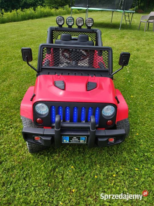 Potężny Jeep dzieci 4x4 Dwuosobowy Świeże Zembrzyce