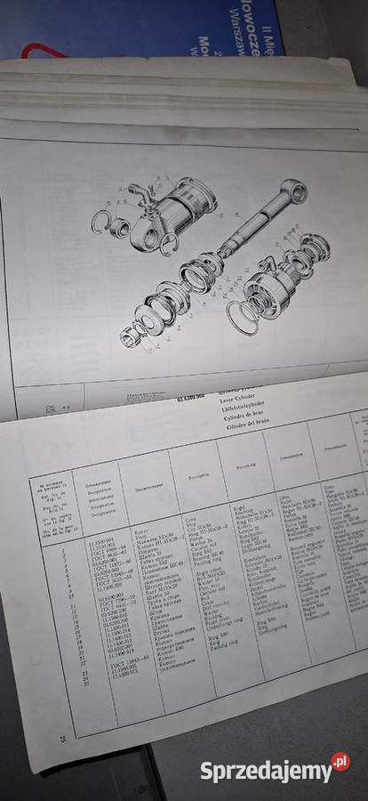 Katalog Części Zamiennych Zabytkowa Maszyna Poznań sprzedam