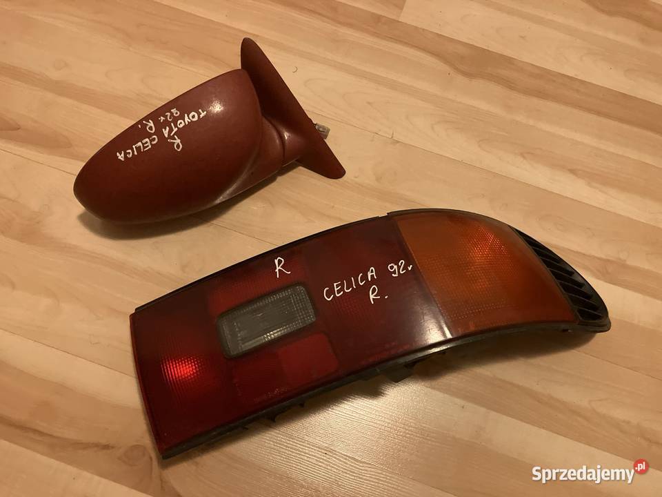Toyota celica 5 części Lampy reflektory lusterko osobowe mazowieckie Łochów