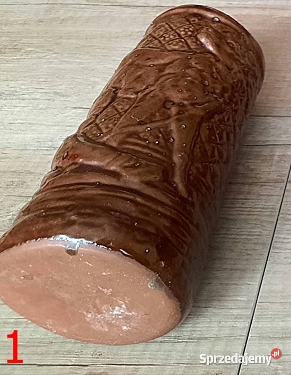 Wazon gliniany kamionka z lat PRL