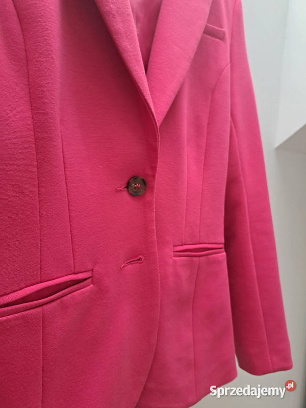 Fuksjowa marynarka HM rozmiar 34 elegancka i Trąbki Wielkie