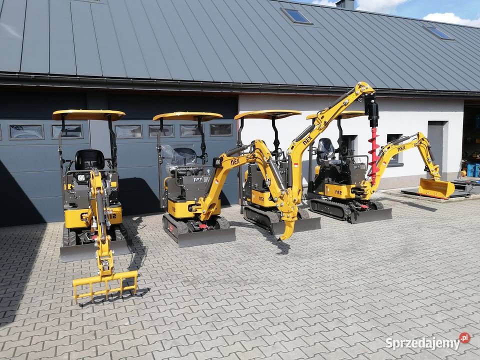 Minikoparka Nex N12 joystick Yanmar 3TNV70
