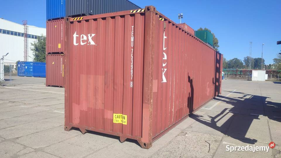 Na sprzedaż kontener morski 40 HC 12 metrowy