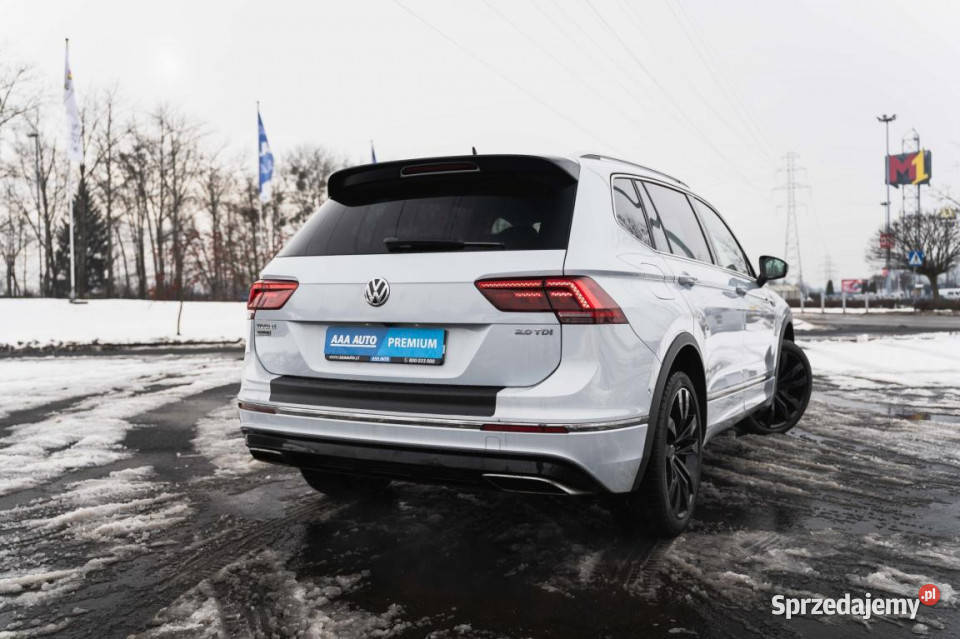VW Tiguan Allspace 20 TDI elektryczne lusterka śląskie Zabrze