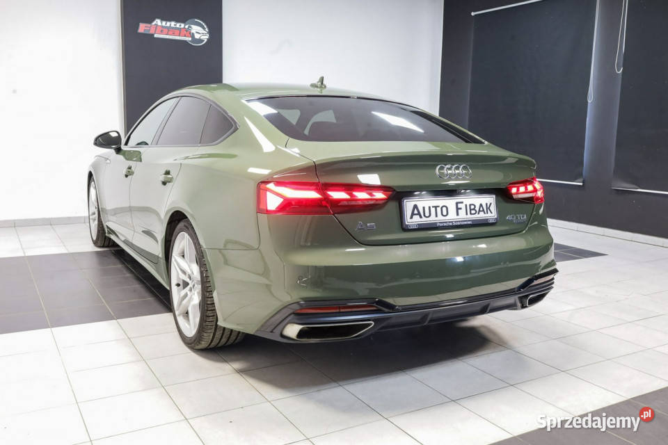 Audi A5 Sportback QuattroSLineSalon łopatki zmiany biegów Konstantynów Łódzki
