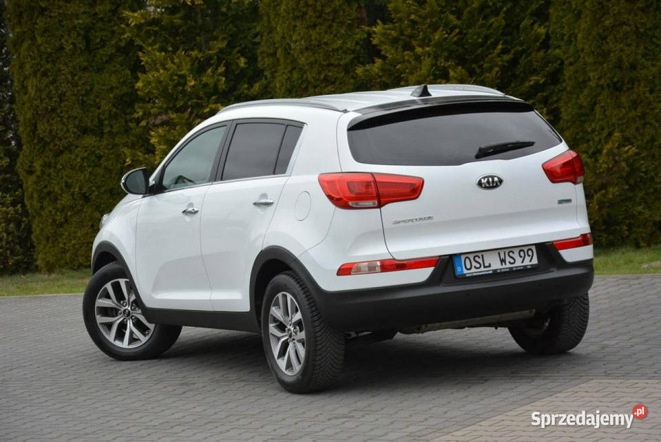 Kia Sportage Lift Biała Perła Ledy Duża Navi elektryczne lusterka Ostrów Mazowiecka