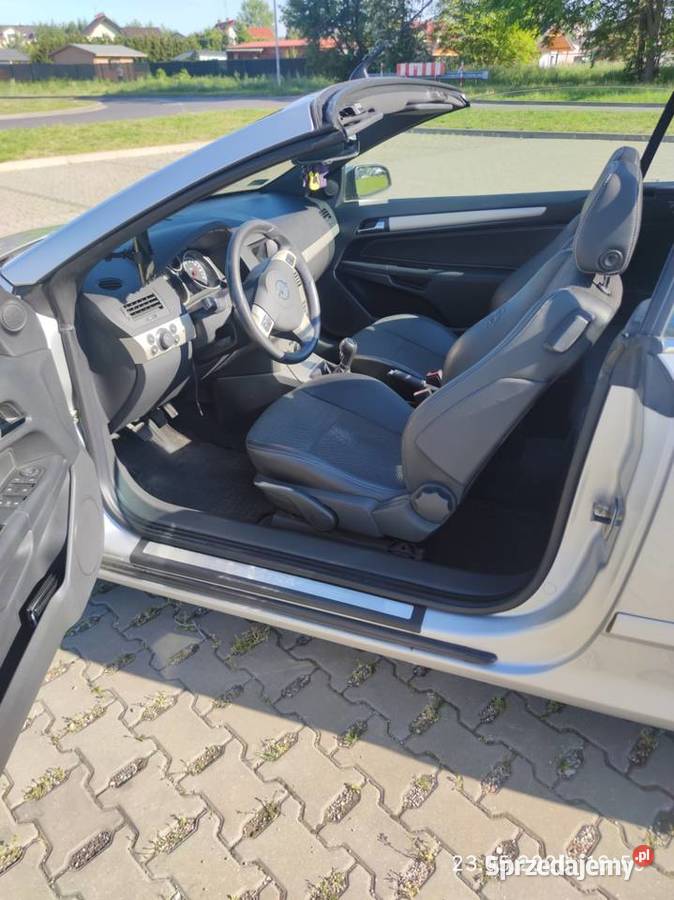 Opel Astra H Twin Top cabrio 18 benzyna 2006r elektrochrom. lusterko wst.