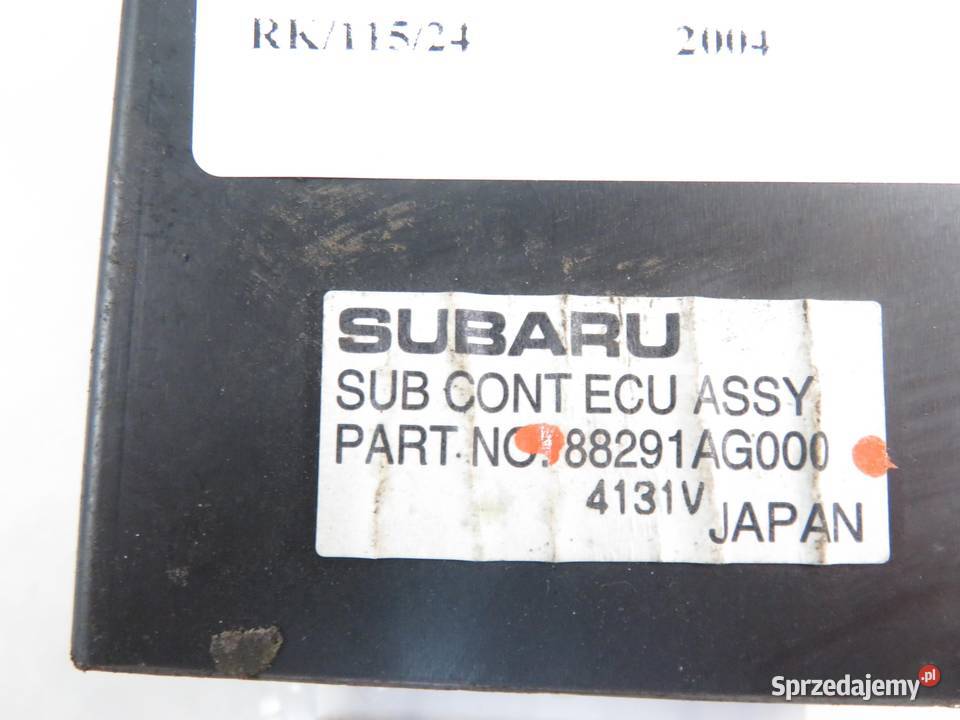 MODUŁ KOMFORTU SUBARU OUTBACK III 88291AG000 osobowe małopolskie